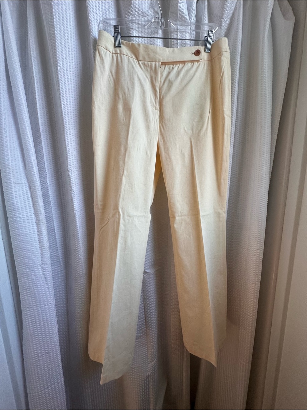 Tommy Bahama Navy Top with Cream Wide-Leg Pants - Picture 2 of 5